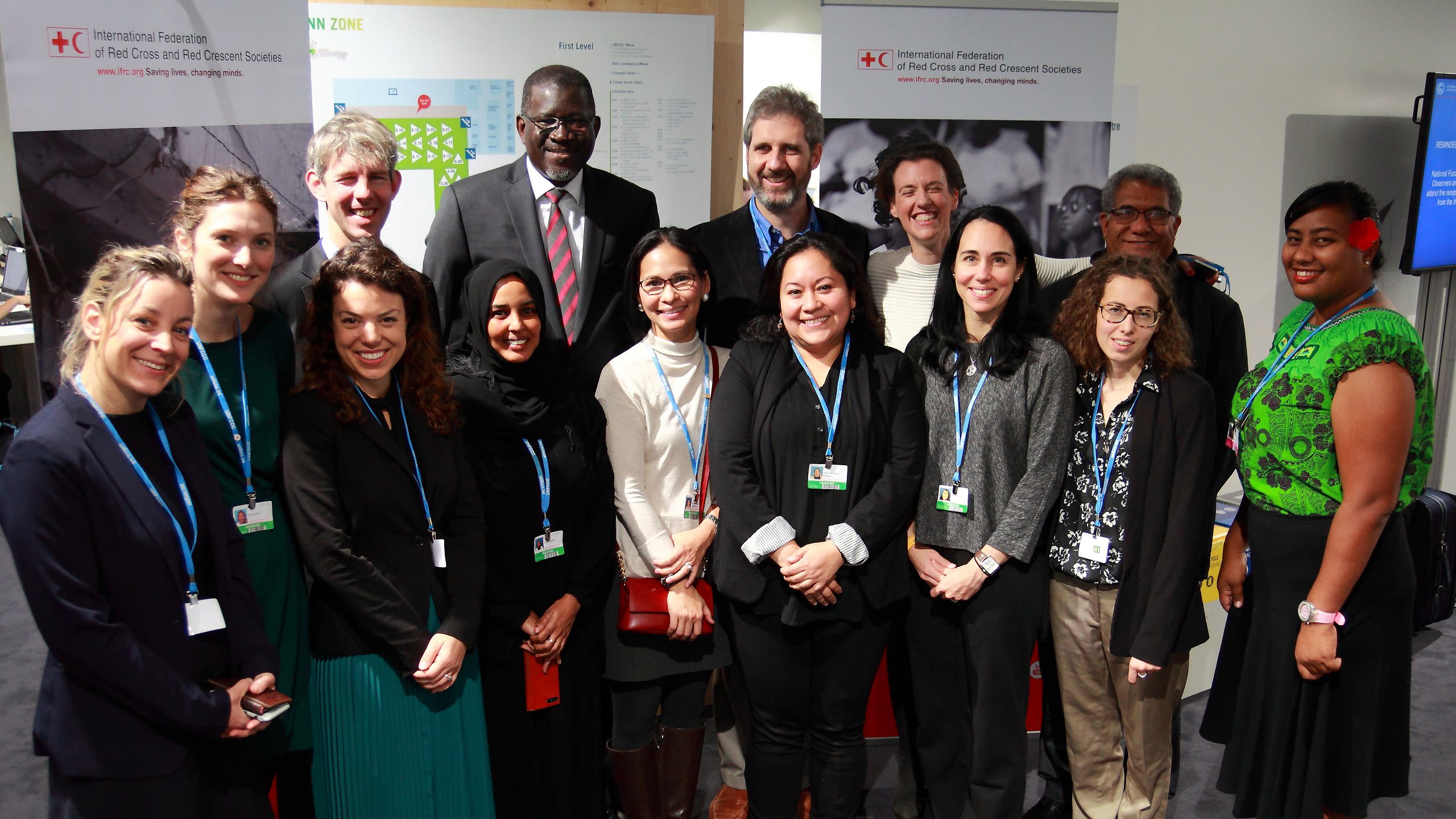 IFRC stand, COP 23, Bonn, November 2017