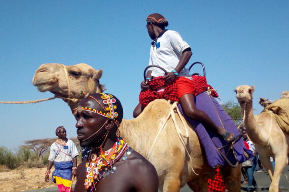 PfR Kenya camel caravan advocates for Ewaso Ngiro conservation