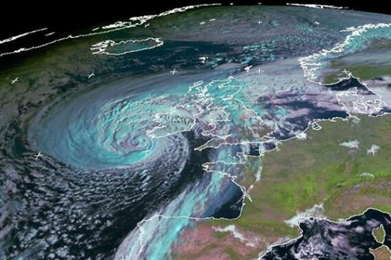(Ex-)Hurricane Ophelia: a sign of things to come in a warmer world?