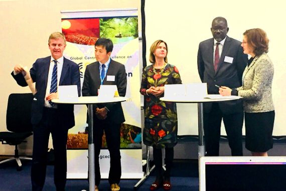 Netherlands-based global centre of excellence  on climate adaptation formally launched at COP23