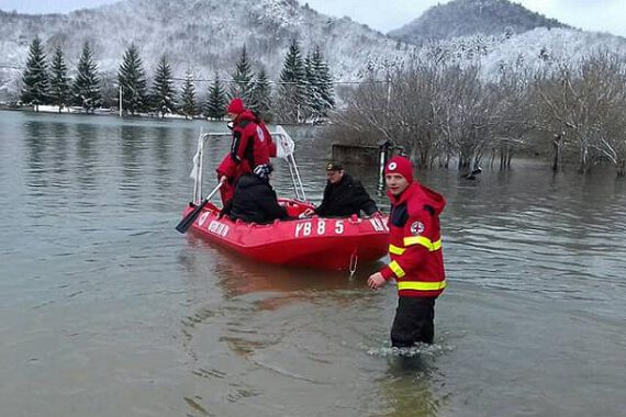 IFRC warns of flood danger in Europe with sudden thaw and heavy rain