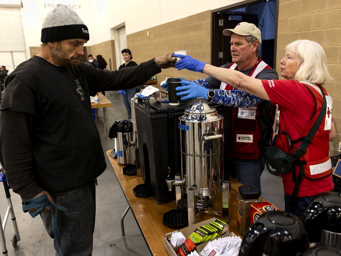 California fires: Hundreds of American Red Cross workers deployed to assist affected residents  