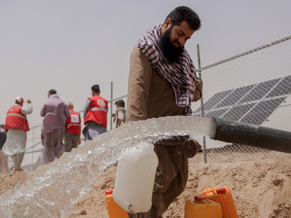 Adaptation in Afghanistan: solar-powered water supply