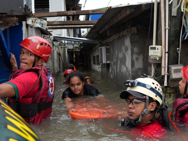 ‘A barrage of typhoons supercharged by climate change’